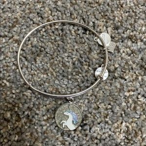 Alex and Ani cuff unicorn bracelet